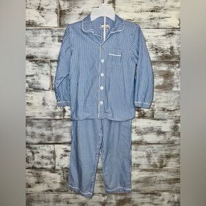 Petite Plume Striped Kids Pajama Set